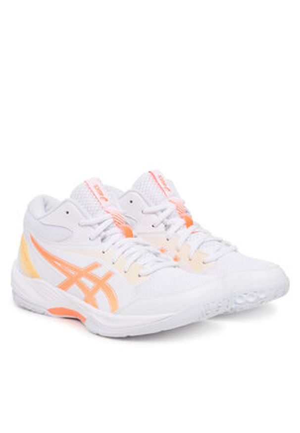 Asics Buty halowe Gel-Task Mt 4 1072A105 Biały. Kolor: biały. Materiał: materiał