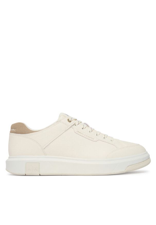 Armani Exchange Sneakersy XM001722 AF17540 MZ754 Biały. Kolor: biały. Materiał: skóra