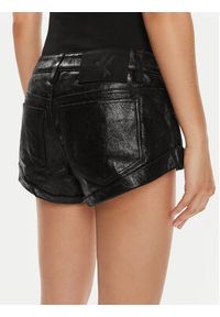 One Teaspoon Szorty skórzane Bandits 26208B Czarny Relaxed Fit. Kolor: czarny. Materiał: skóra #5