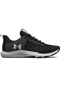 Buty treningowe męskie Under Armour Charged Engage 2. Zapięcie: sznurówki. Kolor: wielokolorowy, szary. Materiał: materiał, tkanina, syntetyk. Szerokość cholewki: normalna #1