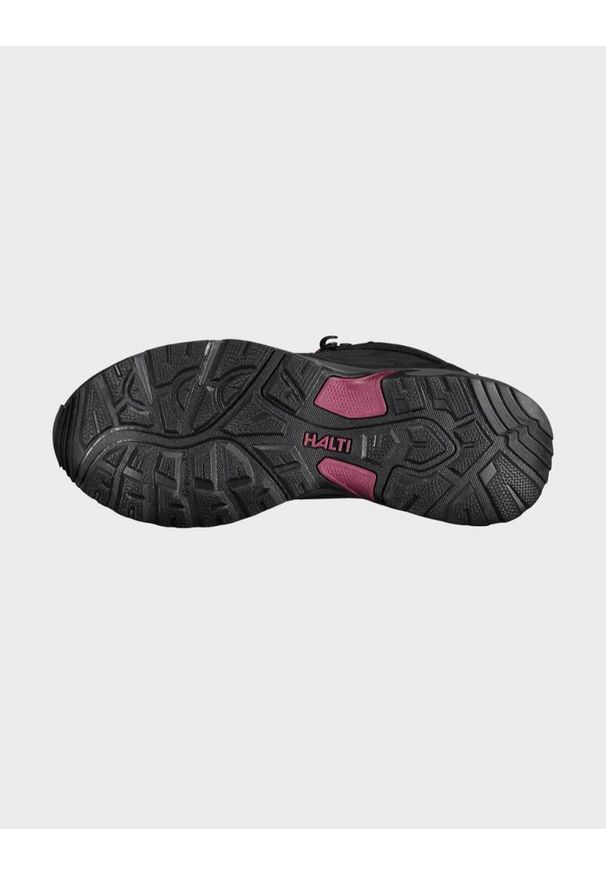 Buty trekkingowe damskie Halti Polaris Mid DX. Kolor: wielokolorowy, różowy, czarny
