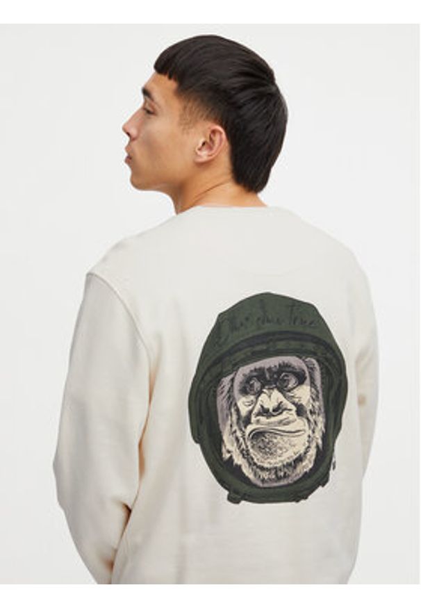 Blend Bluza 20716539 Écru Regular Fit. Materiał: bawełna