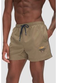 Aeronautica Militare - AERONAUTICA MILITARE Zielone szorty kąpielowe, Rozmiar 50. Kolor: zielony. Materiał: materiał #1