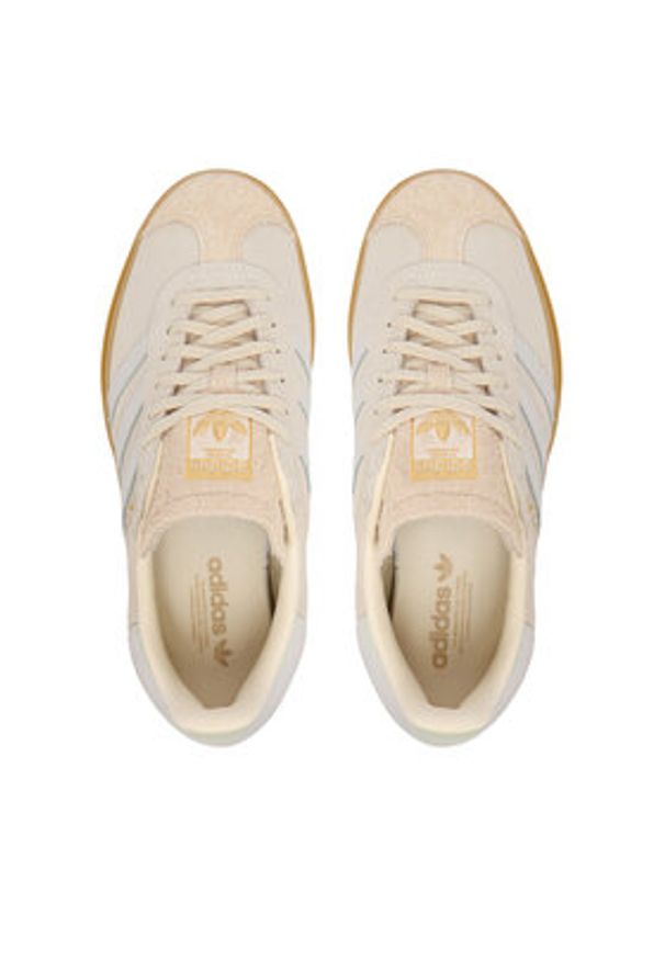 Adidas - adidas Sneakersy Gazelle Bold IH6782 Beżowy. Kolor: beżowy. Materiał: zamsz, skóra. Model: Adidas Gazelle