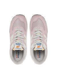 New Balance Sneakersy GC574VPK Różowy. Kolor: różowy. Materiał: skóra, zamsz. Model: New Balance 574 #6
