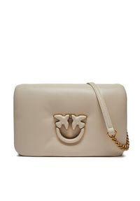 Pinko Torebka Love Click Puff Classic PE 24 PLTT 101585 A10F Écru. Materiał: skórzane #3