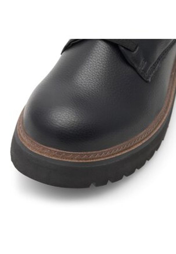 Clara Barson Trzewiki KOLINDA WS2XL001-01 Czarny. Kolor: czarny. Materiał: skóra