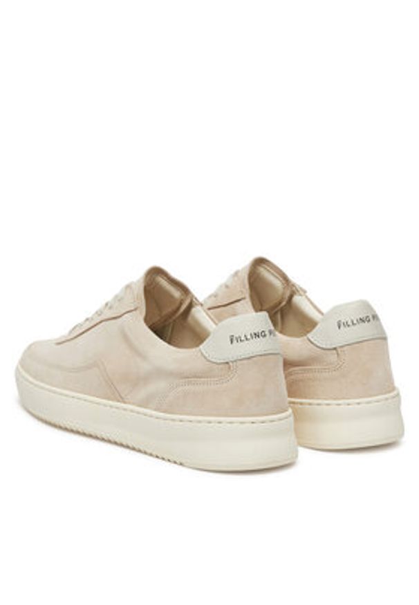 Filling Pieces Sneakersy Mondo 46722792203 Beżowy. Kolor: beżowy. Materiał: zamsz, skóra