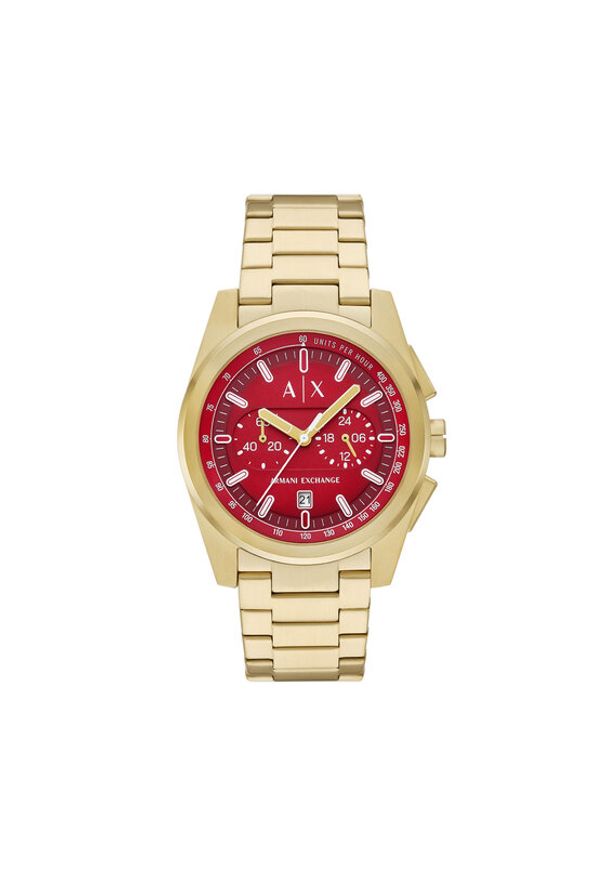 Armani Exchange Zegarek Parker Chronograph AX2863 Złoty. Kolor: złoty