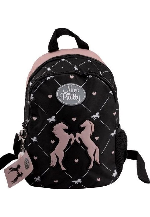 Beniamin - PLECAK WYCIECZKOWY KONIE PLECACZEK PRZEDSZKOLNY DZIEWCZĘCY Z KONIEM HORSE. Styl: wakacyjny