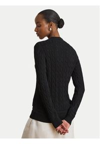 Lauren Ralph Lauren - LAUREN RALPH LAUREN Sweter Meren 200888795004 Czarny Regular Fit. Kolor: czarny. Materiał: bawełna #7