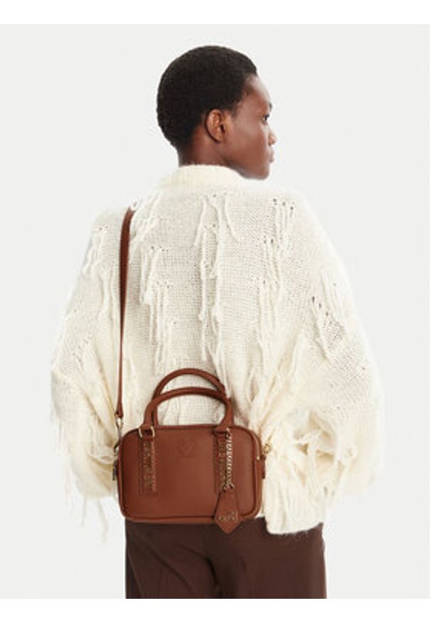 Love Moschino - LOVE MOSCHINO Torebka JC4295PP1NL1531A Brązowy. Kolor: brązowy. Materiał: skórzane