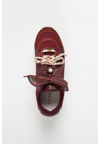 Pinko - Sneakersy damskie zamszowe PINKO. Materiał: zamsz #2