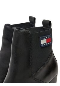 Tommy Jeans Botki Tjw New Ess High Heel Boot EN0EN02439 Czarny. Kolor: czarny. Materiał: skóra #3