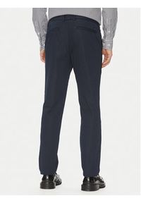 BOSS Spodnie materiałowe H-Kaiton1 50540650 Granatowy Slim Fit. Kolor: niebieski. Materiał: bawełna #4
