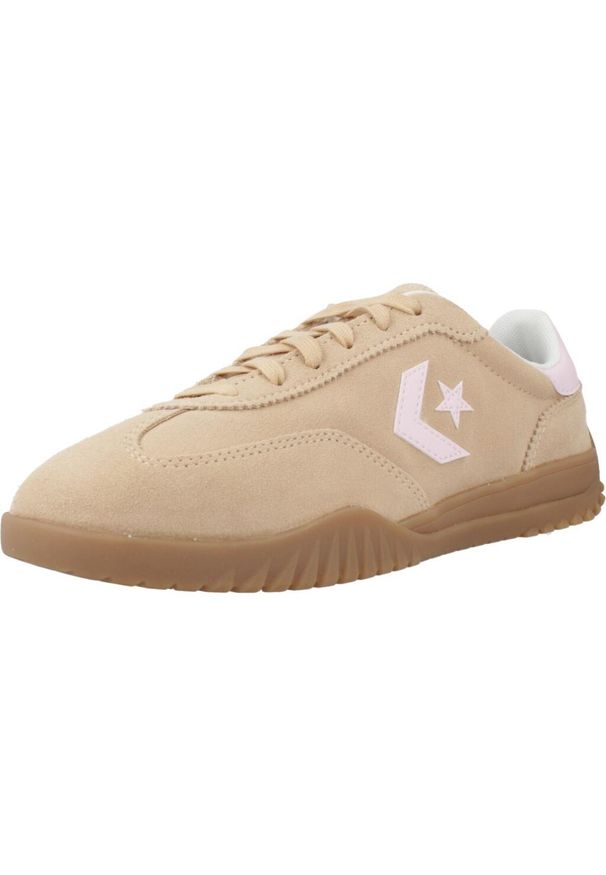 Tenisówki Converse Model Run Star Trainer Ox Kolor Jasnobrązowy. Kolor: brązowy, wielokolorowy, beżowy. Materiał: tkanina, skóra