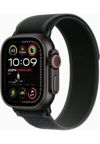 APPLE - Smartwatch Apple Apple Watch Ultra 2 GPS + Cellular 49mm Black Titanium Case with Black Trail Loop - M/L. Rodzaj zegarka: smartwatch