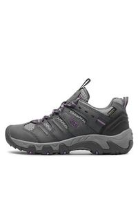 keen - Keen Trekkingi Koven Wp W 1025157 Szary. Kolor: szary. Materiał: skóra #6