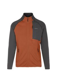 Viking - Bluza męska VIKING Birger Man rozpinana. Kolor: szary, wielokolorowy, pomarańczowy #1