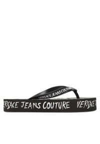 Versace Jeans Couture Japonki 74VA3SQ8 ZS624 Czarny. Kolor: czarny #1