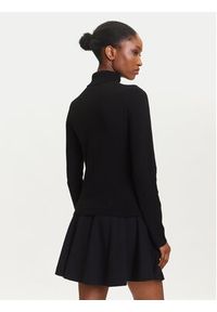 Karl Lagerfeld Jeans Golf A3W18007 Czarny Slim Fit. Typ kołnierza: golf. Kolor: czarny. Materiał: syntetyk, wiskoza #2