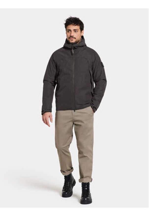 Didriksons Kurtka zimowa Zino Usx Jkt 504864 Czarny Regular Fit. Kolor: czarny. Materiał: syntetyk. Sezon: zima