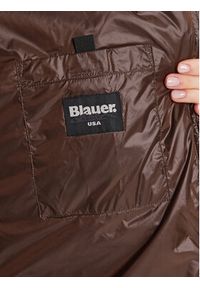 Blauer Kurtka puchowa 25WBLDK03161 Brązowy Regular Fit. Kolor: brązowy. Materiał: syntetyk