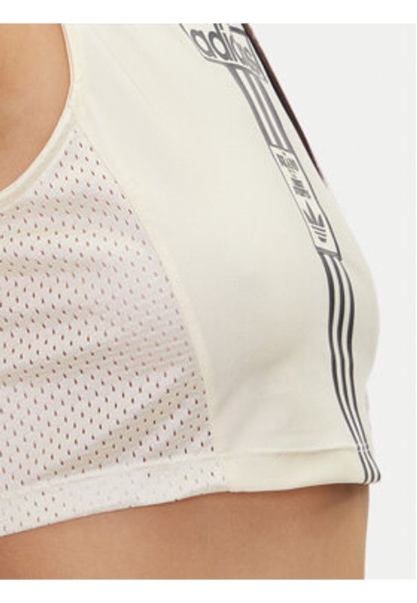 Adidas - adidas Top Adibreak JD0103 Écru Slim Fit. Materiał: syntetyk