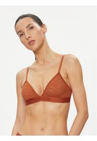 Calvin Klein Underwear Biustonosz braletka 000QF7491E Pomarańczowy. Kolor: pomarańczowy. Materiał: syntetyk