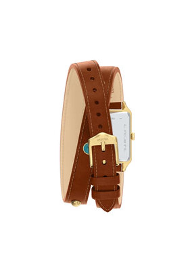 Fossil Zegarek Raquel ES5418 Brązowy. Kolor: brązowy