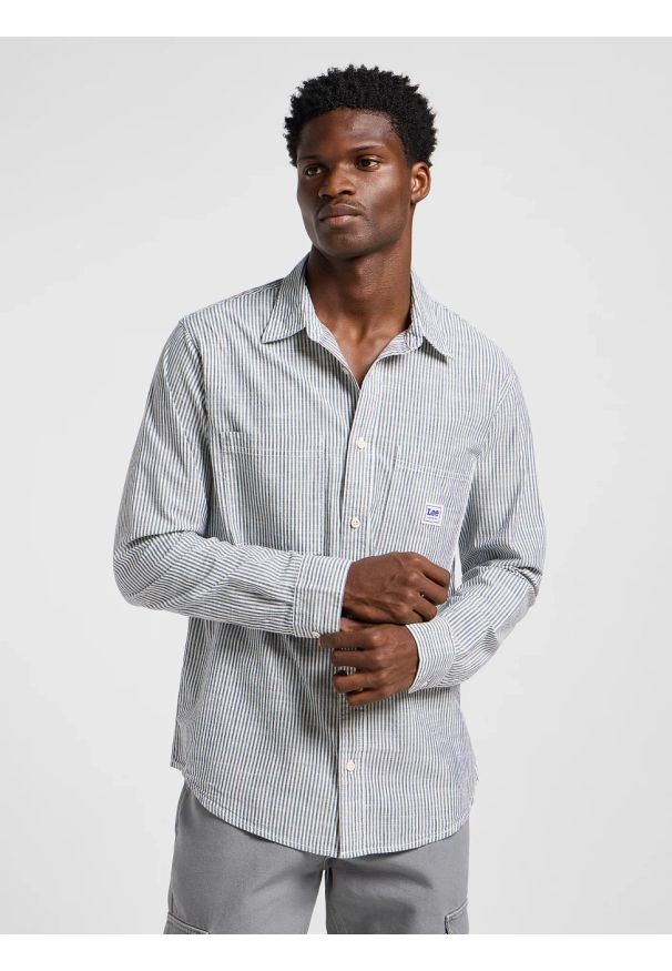 Lee - MESKA KOSZULA LEE WORKWEAR SHIRT 2.0 ECRU 112364149