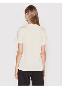 Reebok T-Shirt Identity HI0540 Beżowy Relaxed Fit. Kolor: beżowy. Materiał: bawełna