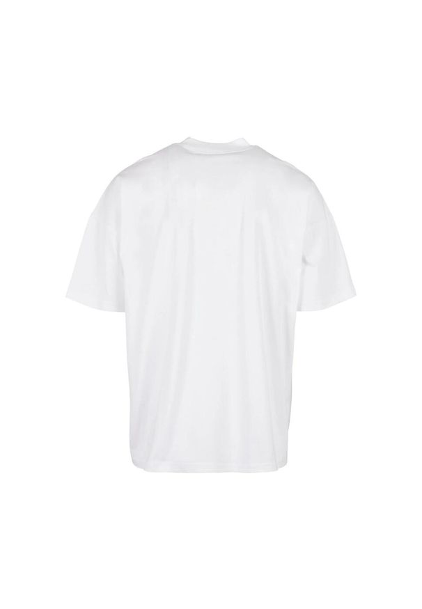 Urban Classics - Męska Koszulka Oversize Z Wąskim Dekoltem. Kolor: biały