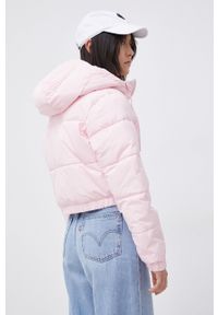 Tommy Jeans Kurtka damska kolor różowy zimowa. Okazja: na co dzień. Kolor: różowy. Materiał: puch. Sezon: zima. Styl: casual #5
