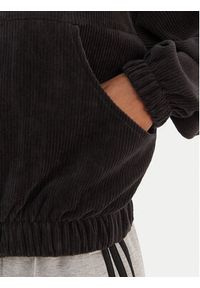 Adidas - adidas Bluza Essentials Chenile KE1117 Czarny Loose Fit. Kolor: czarny. Materiał: bawełna #3