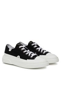 Inuikii Trampki Camvas Lex Low 50102-548 Czarny. Kolor: czarny. Materiał: materiał