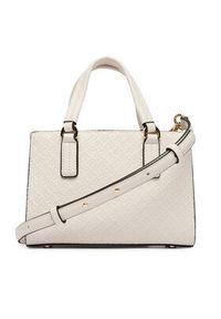 TOMMY HILFIGER - Tommy Hilfiger Torebka Th Daily Mini Tote Mono AW0AW18416 Biały. Kolor: biały. Materiał: skórzane #4