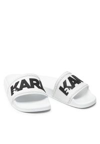 Karl Lagerfeld - KARL LAGERFELD Klapki KL80904 Biały. Kolor: biały #7