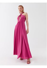 Patrizia Pepe Sukienka wieczorowa 2A2522/A156-M447 Różowy Regular Fit. Kolor: różowy. Materiał: jedwab. Styl: wizytowy #5