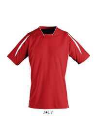 SOL'S - Koszulka Sol's Maracana 2 Ssl. Kolor: wielokolorowy, biały, czerwony. Sport: piłka nożna #1