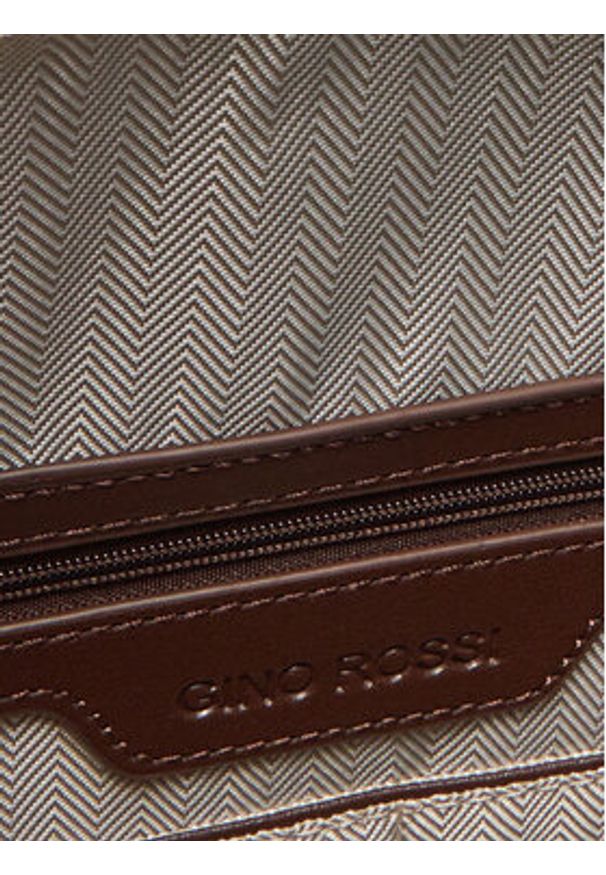 Gino Rossi Torba na laptopa 05A11196-1 Brązowy. Kolor: brązowy. Materiał: materiał