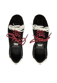 Steve Madden Sneakersy Mirage-Sm SM11003908 Czarny. Kolor: czarny. Materiał: zamsz, skóra #6