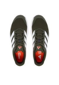 Adidas - adidas Buty na siłownię Dropset Base JR9305 Khaki. Kolor: brązowy. Materiał: materiał. Sport: fitness #6