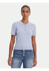 Fracomina Sweter FR26ST7003K524R9 Błękitny Regular Fit. Kolor: niebieski. Materiał: syntetyk #1