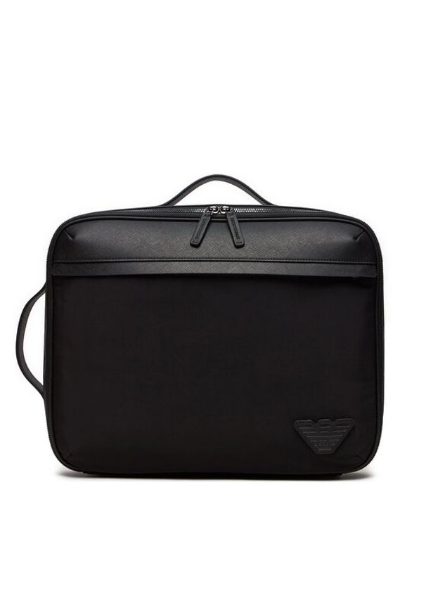 Emporio Armani Plecak Y4P363 Y216J 81073 Czarny. Kolor: czarny. Materiał: skóra