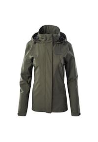 Hi-tec - Kurtka Damska Harriet. Kolor: szary, czarny, wielokolorowy. Sport: turystyka piesza #1