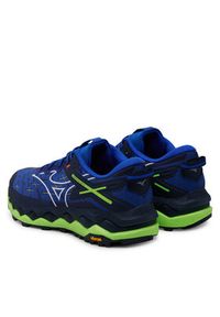 Mizuno Buty do biegania Wave Mujin 10 J1GJ2470 Niebieski. Kolor: niebieski. Materiał: materiał. Model: Mizuno Wave