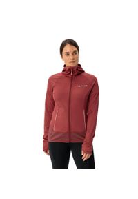 Bluza polarowa damska Vaude Tekoa Fleece Jacket II. Typ kołnierza: kaptur. Kolor: czerwony, różowy, wielokolorowy. Materiał: polar