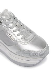 Guess Sneakersy FLJHN3 LEL12 Srebrny. Kolor: srebrny. Materiał: skóra #3