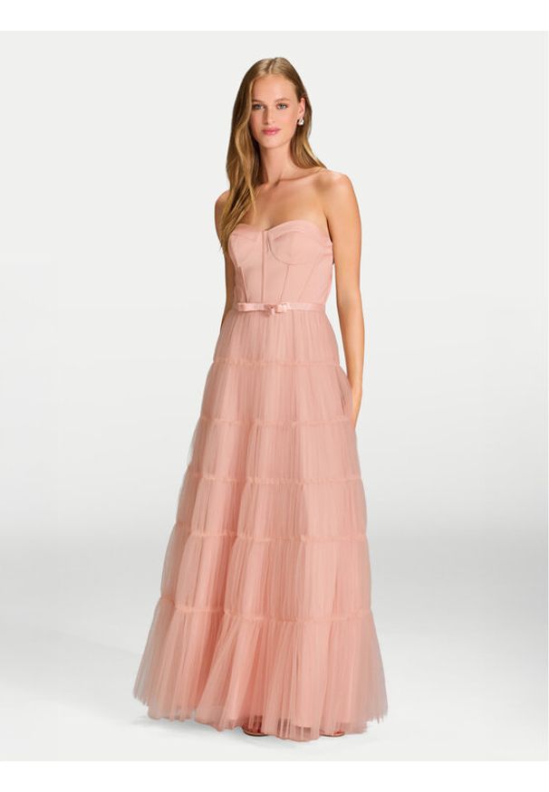 Hey Kyla Sukienka wieczorowa 5AJ009HK Różowy Regular Fit. Kolor: różowy. Materiał: syntetyk. Styl: wizytowy
